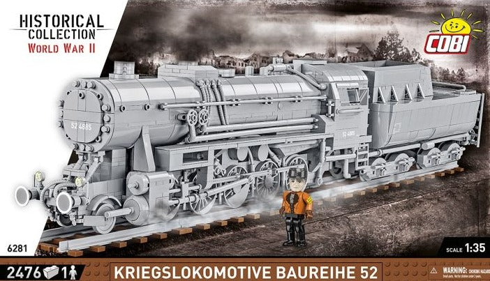 Kriegslokomotive Baureihe 52 Locomotive 2400pc