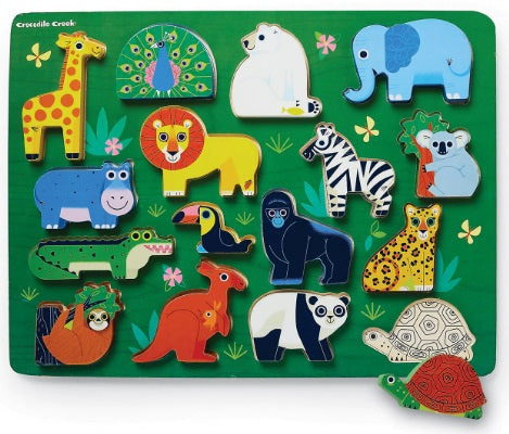 Let's Play 16pc Zoo Puzzle