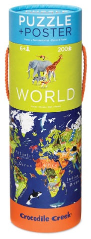 World Animals 200pc Puzzle