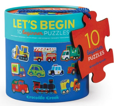 Let's Begin Vehicles Puzzles