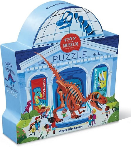 Day at the Museum Dinosaur puzzle box.
