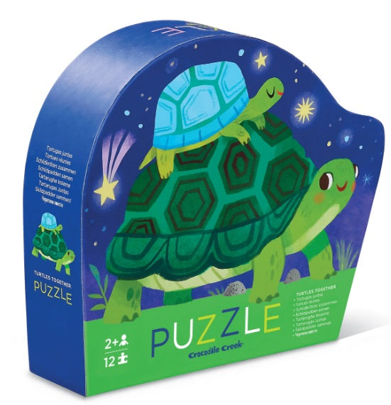 12pc Mini Puzzle Turtles Toget
