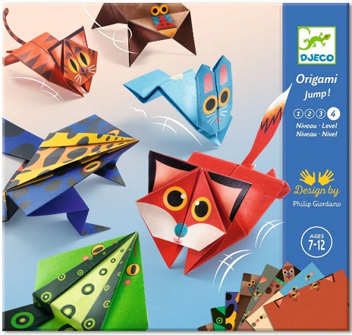 Colorful animal origami ki
