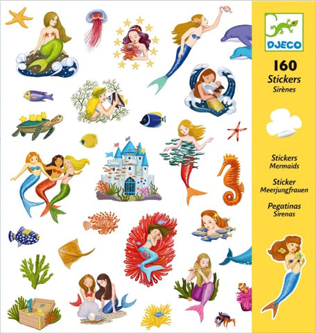Mermaids Stickers Sheet