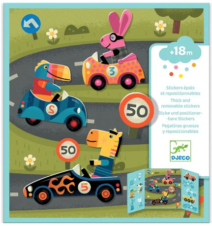 Reusable Stickers Cars