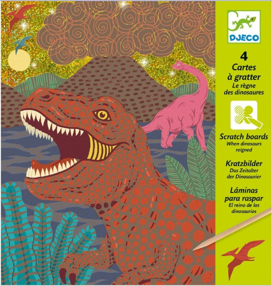 Scratch Cards Dinosaurs