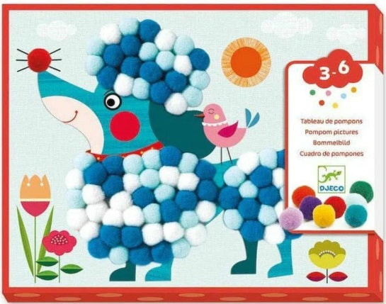 Collage Pompom Puppies