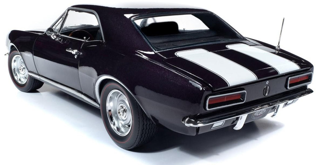 A 1/18 scale diecast model of 1967 Chevrolet Camaro.