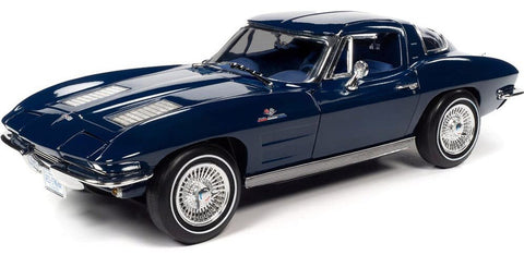 1/18 1963 Chevrolet Corvette Sting Ray Split Window - Daytona Blue