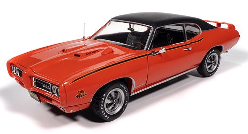 1/18 scale model of 1969 Pontiac GTO.