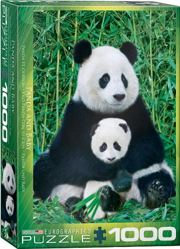 Panda & Baby 1000pc Puzzle