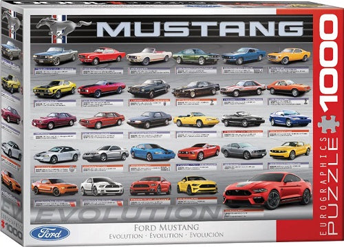 Ford Mustang Evolution 1000pc Puzzle