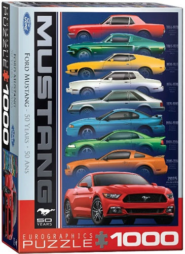 Ford Mustang 50 Years 1000pc Puzzle