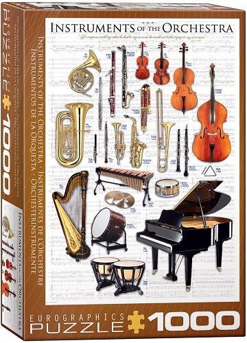 Instruments of the Orchestra 1000PC Puzzle