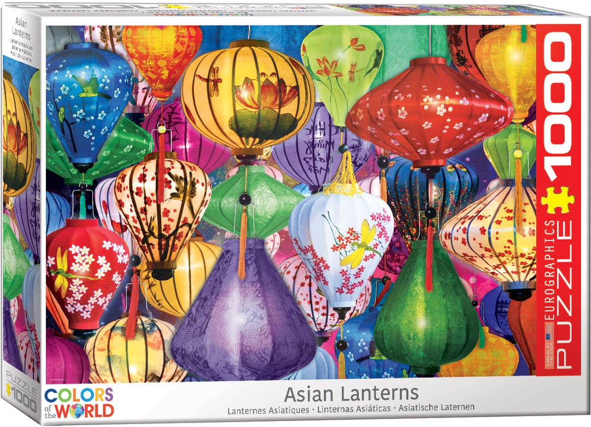 Asian Lanterns 1000pc Puzzle