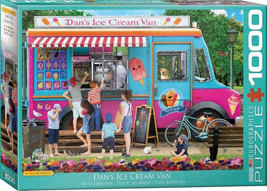 Dan's Ice Cream Van 1000pc Puzzle