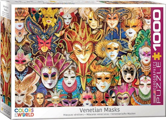 Venetian Mask 1000pc Puzzle