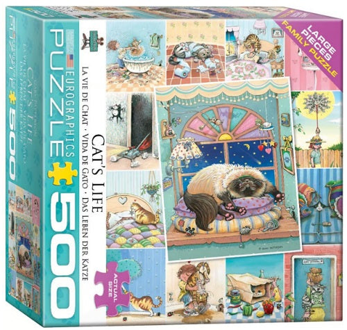 Cat's Life by Patterson 500PC Puzzle
