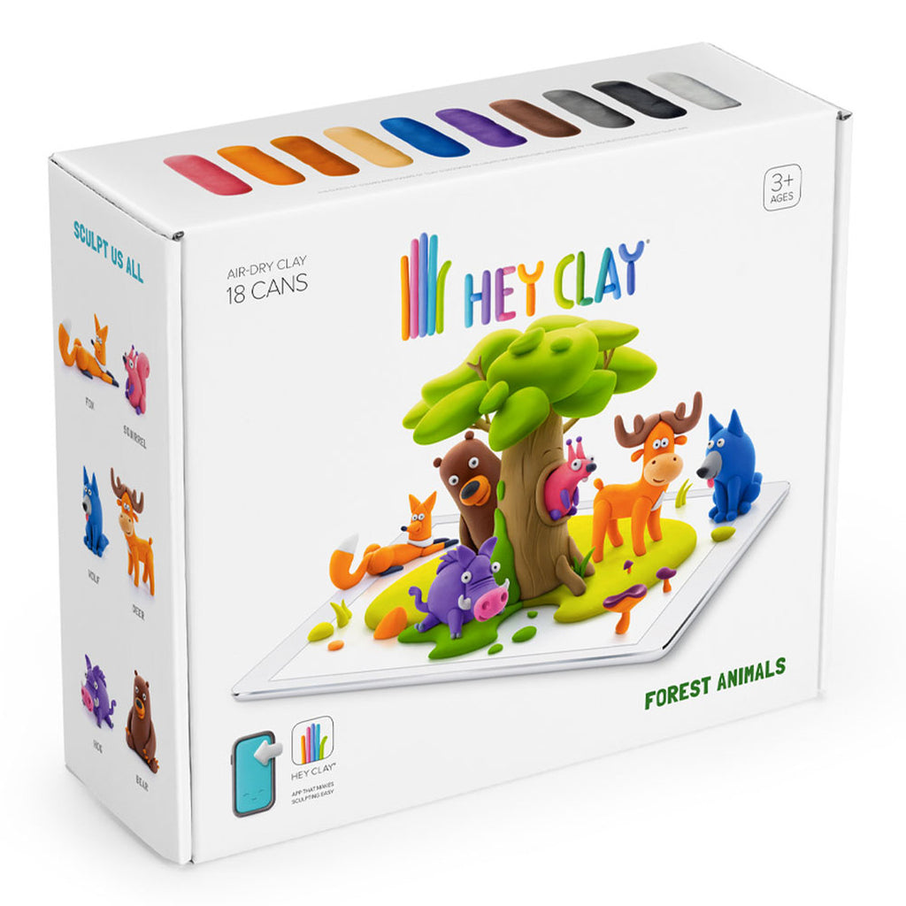 Hey Clay Forest Animals