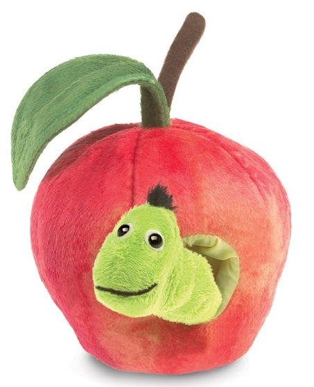 Worm in Apple Puppet