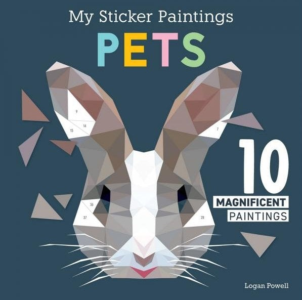 Pets Sticker Painting Book