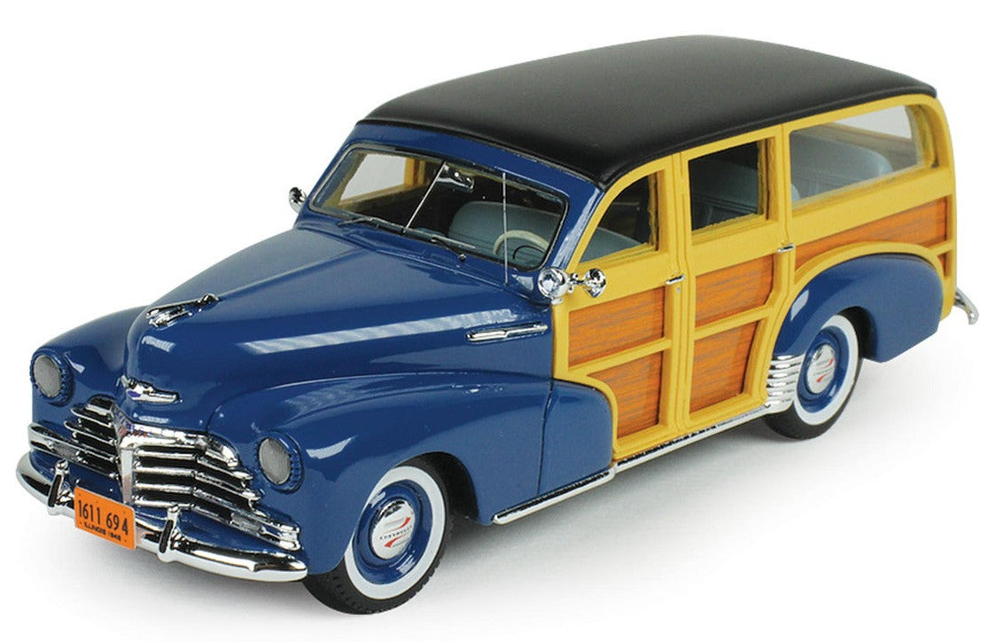 1/43 48 Chevy Woodie Blue