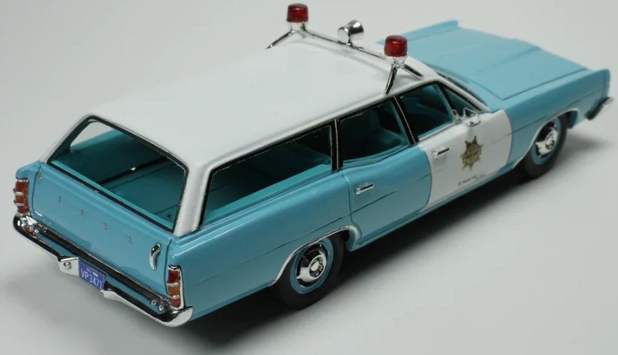 1/43 1970 Ford Galaxie Station Wagon "Las Vegas Police Dept."