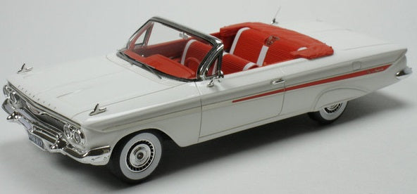 1/43 1961 Chevy Impala Convertible White