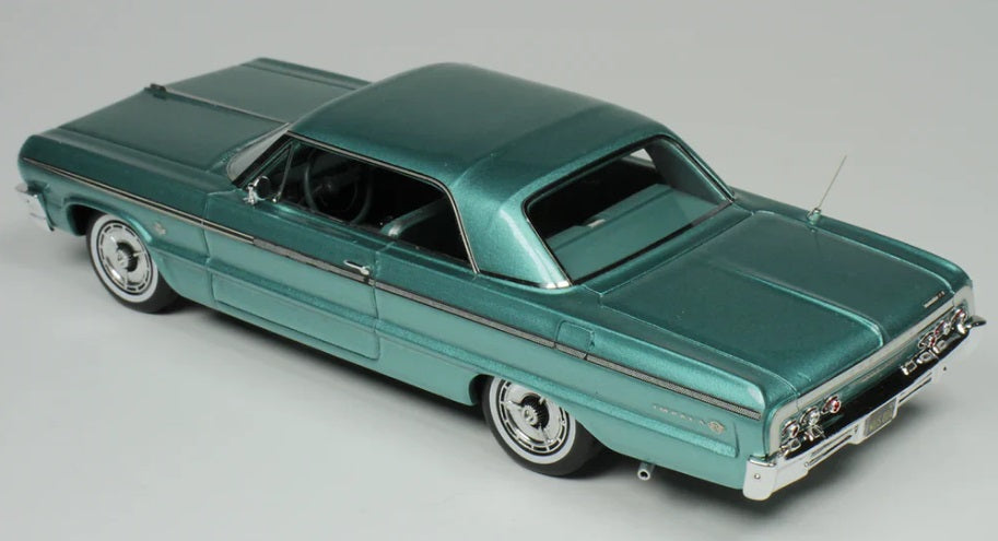1/43 1964 Chevy Impala SS Lagoon Aqua Irid – Hobby Express Inc.