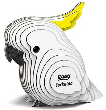Cockatoo Eugy Cardboard Model