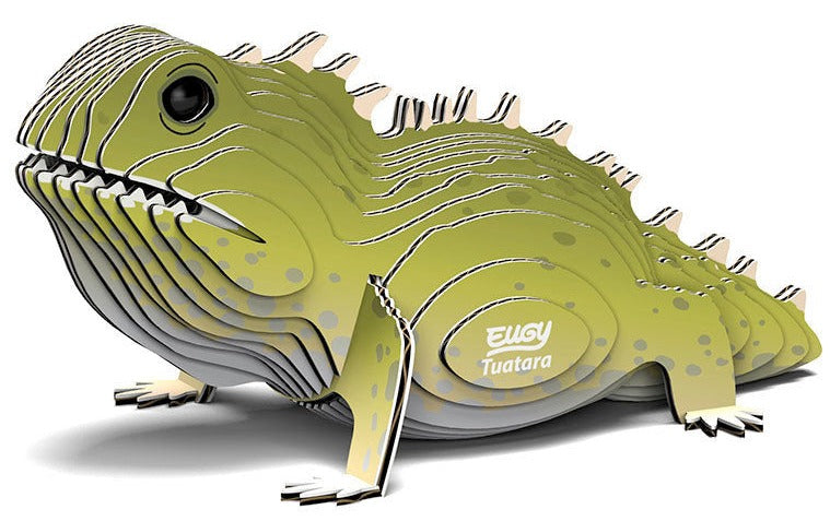 Tuatara Eugy Cradboard Model