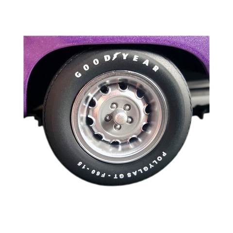 1/18 Plymouth Rallye Wheel and Tires