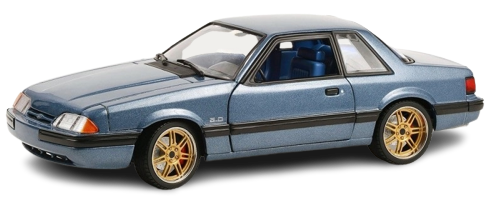 1/18 1989 Ford Mustang 5.0 LX Detroit Speed Blue