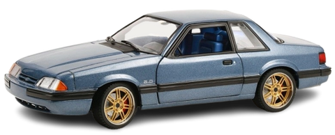 1/18 1989 Ford Mustang 5.0 LX Detroit Speed Blue