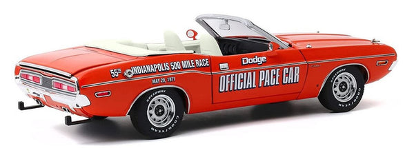 1/18 1971 Dodge Challenger Convertible 55th Annual Indy 500 Pace Car
