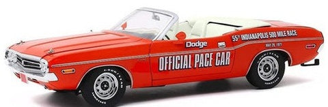 1/18 1971 Dodge Challenger Convertible 55th Annual Indy 500 Pace Car
