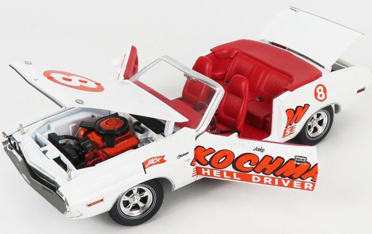 1/18 1970 Dodge Challenger R/T Convertible Kochman Hell Drivers