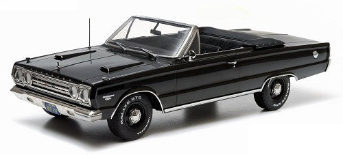 1/18 1967 Plymouth Belvedere GTX Convertible Black