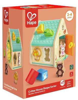 Critter House Shape Sorter