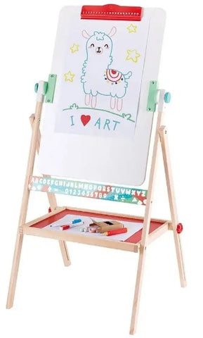 Flip Flat Easel Foldable Double-Sided Free Standing