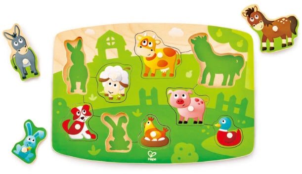 Farmyard Peg Puzzle