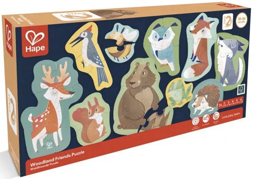 HAPE Woodland Friends Puzzle Package
