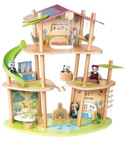 Pandas' Bamboo House