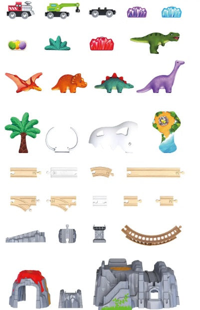 Dinosaur Railway Adventure Set
