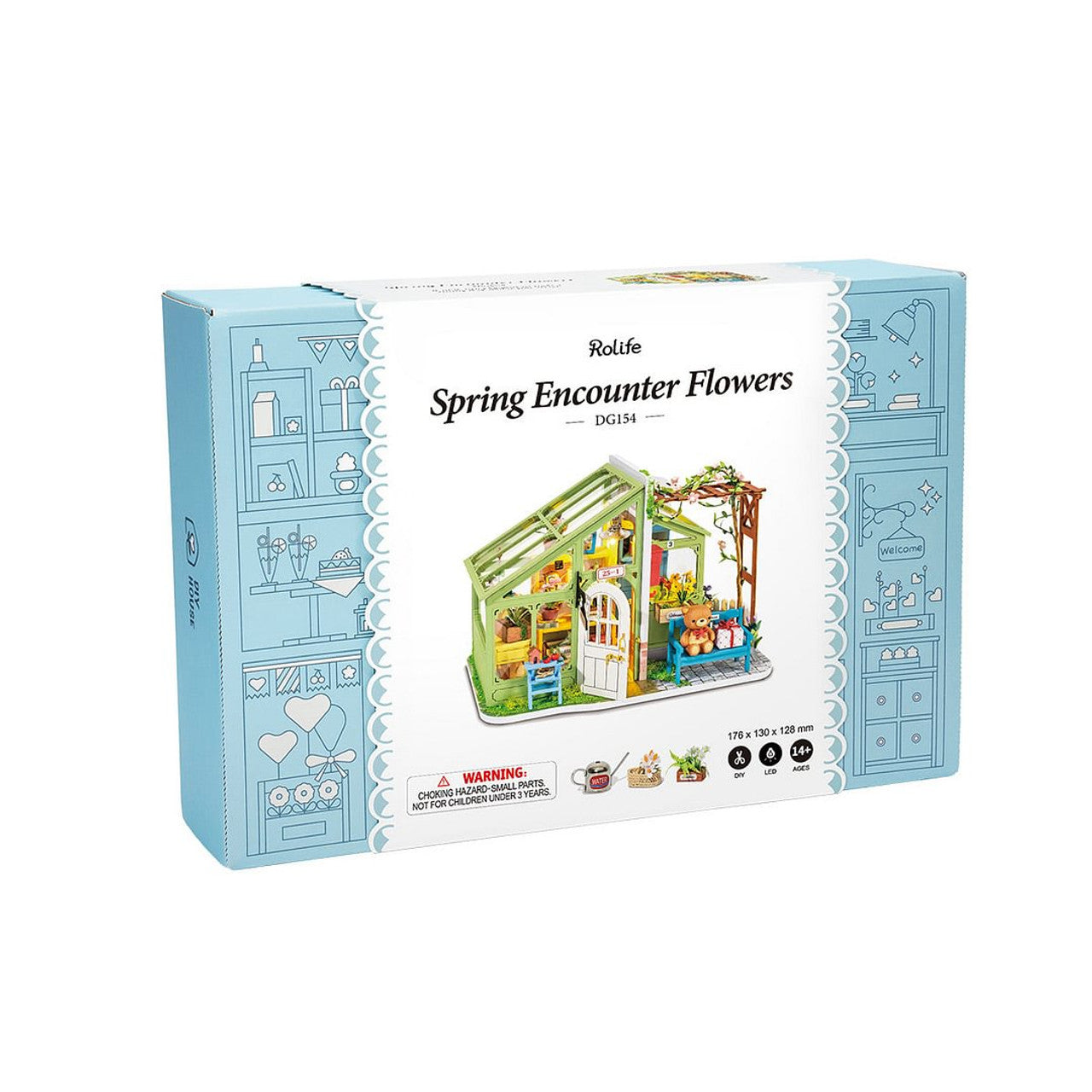 Spring Encounter Flowers Mini Diorama Kit
