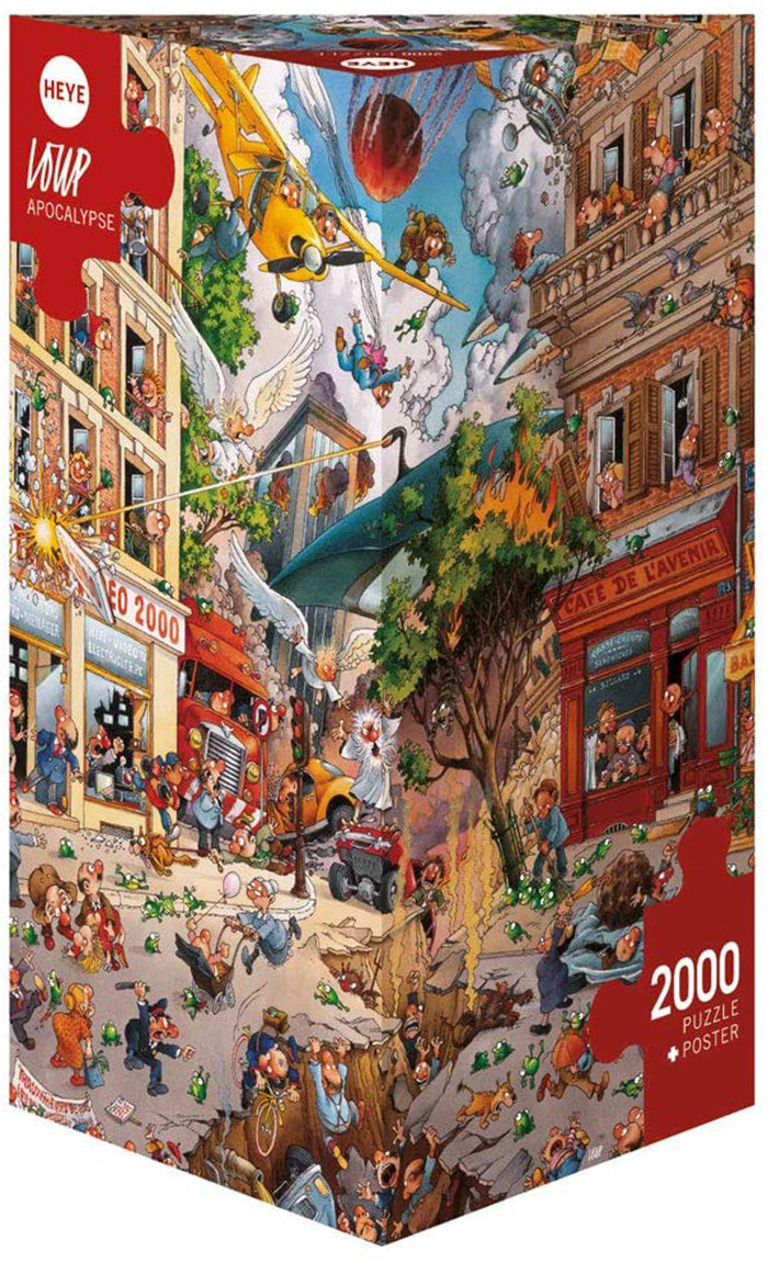 2000pc Apocalypse Loup Puzzle