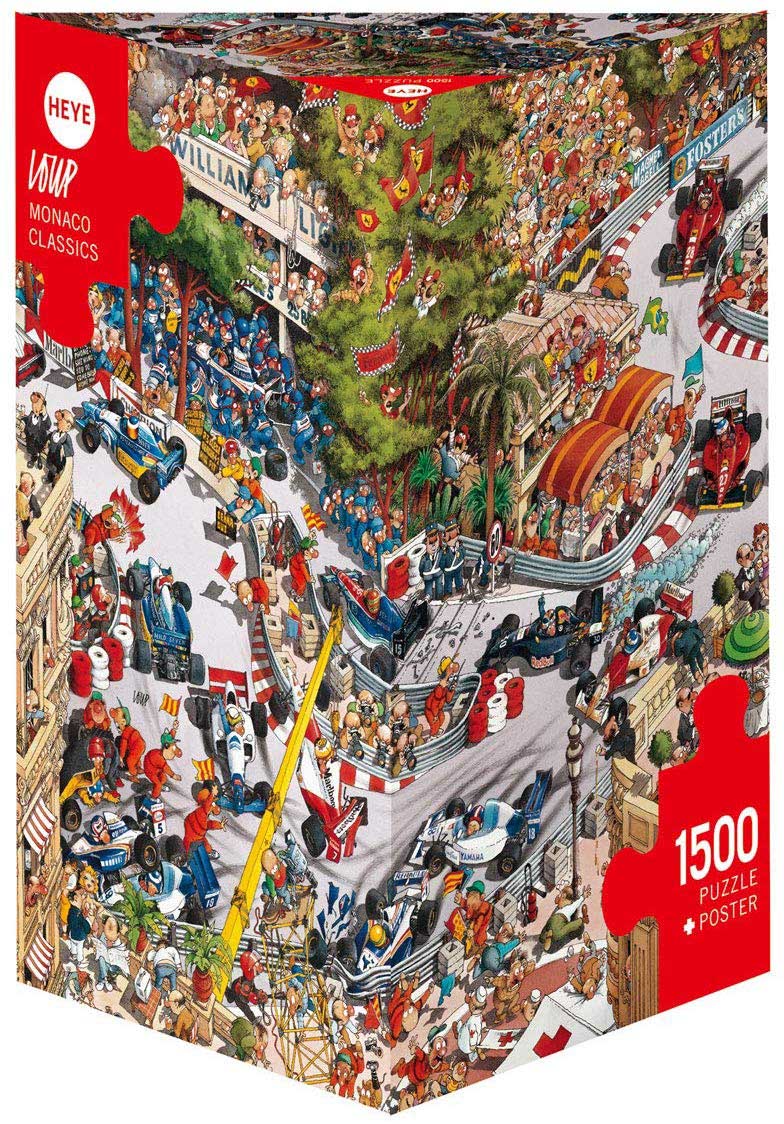 1500pc Monaco Classics Puzzle – Hobby Express Inc.
