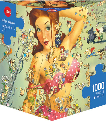Insta-Girl's Life 1000pc Puzzle