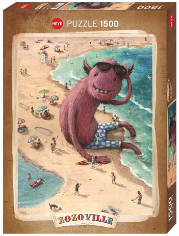 Zozoville Beach Boy 1500pc Puzzle