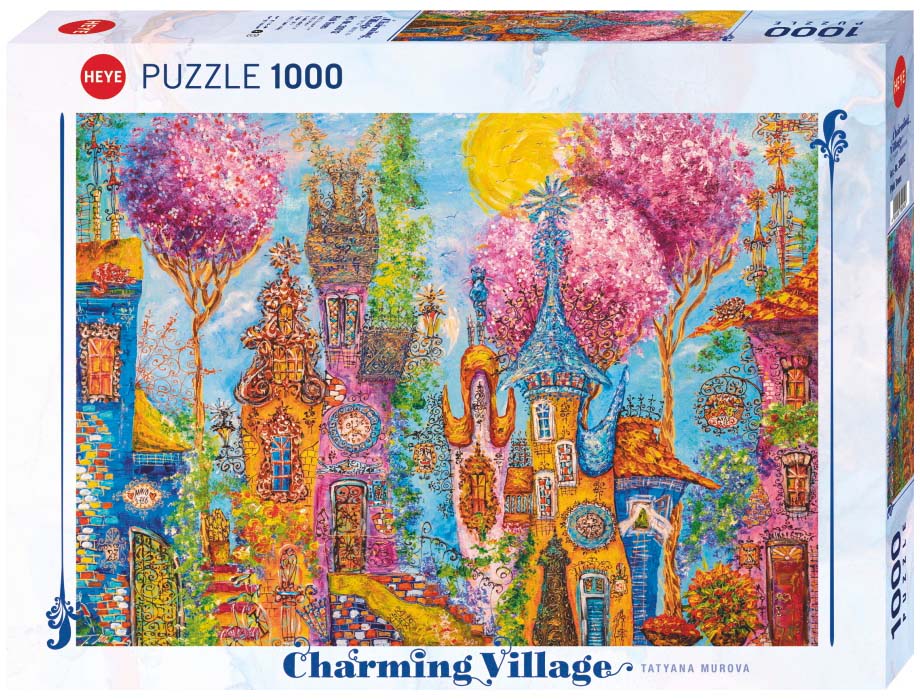 1000pc Pink Trees Puzzle
